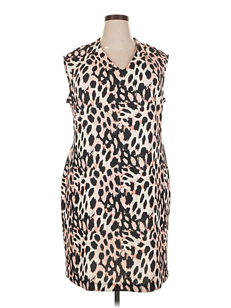 Sharagano Casual Dress In Brown