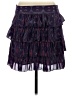 Gap Floral Purple Casual Skirt Size 8 - photo 2