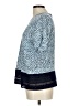 MICHAEL Michael Kors Blue Short Sleeve Blouse Size L - photo 5