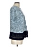 MICHAEL Michael Kors Blue Short Sleeve Blouse Size L - photo 4