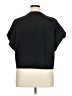 Shein Curve 100% Polyester Black Short Sleeve Top Size 16 Plus (2) - photo 2