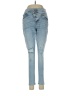 Express Solid Blue Jeans Size 8R - photo 1