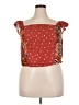 Torrid 100% Rayon Red Sleeveless Blouse Size 2X Plus (2) - photo 1