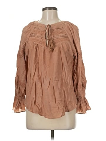 by the River Long Sleeve Blouse (view 1)