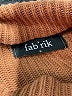 Fab'rik 100% Cotton Brown Turtleneck Sweater Size S - photo 7
