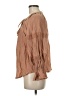 by the River Brown Long Sleeve Blouse Size M - photo 5