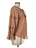 by the River Brown Long Sleeve Blouse Size M - photo 4