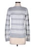 C. Wonder Stripes Gray Pullover Sweater Size M - photo 1