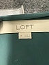Ann Taylor LOFT Solid Teal Casual Dress Size 0 - photo 7