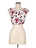 Ambiance 100% Rayon Pink Short Sleeve Top Size M - photo 1