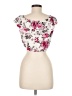 Ambiance 100% Rayon Pink Short Sleeve Top Size M - photo 2