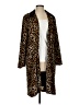 Assorted Brands Animal Print Brown Kimono Size S - photo 1