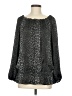 MICHAEL Michael Kors 100% Polyester Gray 3/4 Sleeve Blouse Size M - photo 1