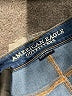 American Eagle Outfitters Solid Blue Jeans Size 8 short - photo 7