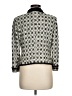 Per Se By Carlisle Houndstooth Ivory Jacket Size 8 - photo 2