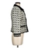 Per Se By Carlisle Houndstooth Ivory Jacket Size 8 - photo 4