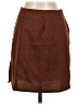 Shein Solid Brown Casual Skirt Size 4 - photo 1