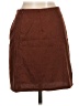 Shein Solid Brown Casual Skirt Size 4 - photo 2