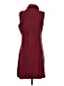 Unbranded 100% Polyester Burgundy Coat Size S - photo 2
