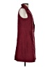 Unbranded 100% Polyester Burgundy Coat Size S - photo 4