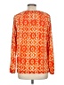 MICHAEL Michael Kors Orange Long Sleeve Blouse Size M - photo 2