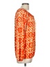 MICHAEL Michael Kors Orange Long Sleeve Blouse Size M - photo 4