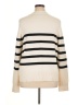 A New Day Stripes Ivory Turtleneck Sweater Size XL - photo 2