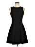 Theory Solid Black Cocktail Dress Size 6 - photo 1
