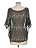 Mimi Chica 100% Polyester Black 3/4 Sleeve Blouse Size M - photo 2
