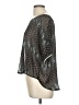 Mimi Chica 100% Polyester Black 3/4 Sleeve Blouse Size M - photo 5