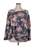 Alyx Gray Long Sleeve Blouse Size 3X - photo 1