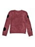 Harper Canyon 100% Polyester Polka Dots Burgundy Pullover Sweater Size 8 - 10 - photo 2