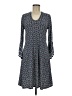 Max Edition Print Blue Casual Dress Size M - photo 1