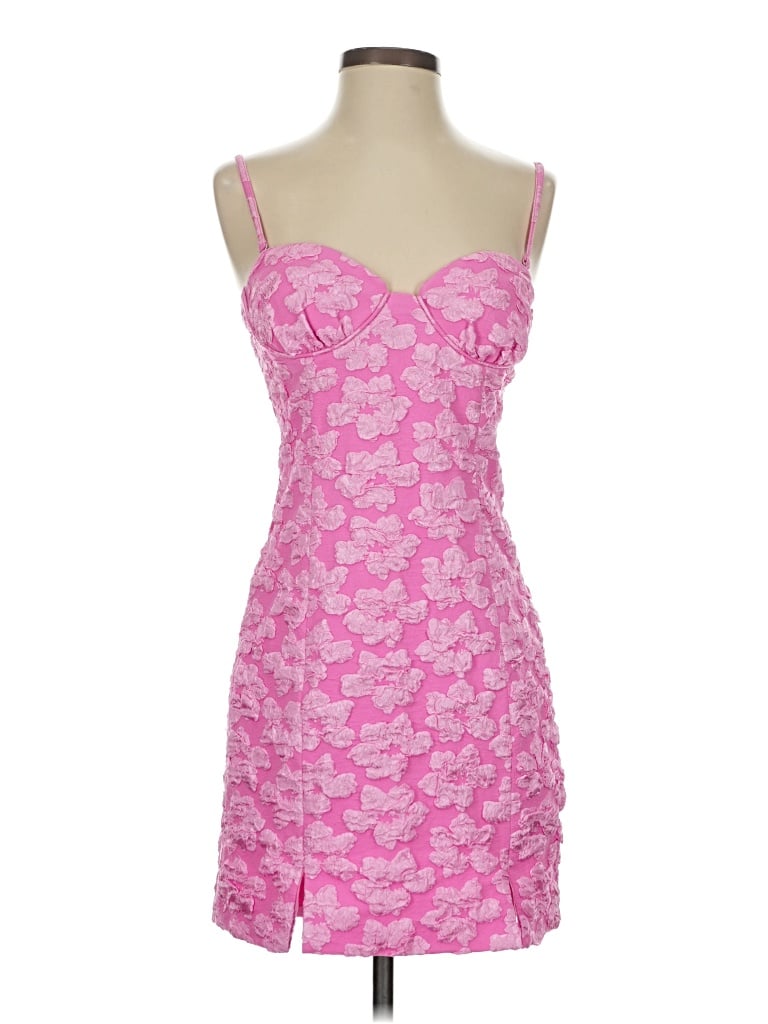 Pre-owned Rotate Birger Christensen Cocktail Dress In Pink