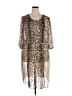 Talbots Animal Print Brown Cocktail Dress Size 18 - photo 1