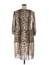 Talbots Animal Print Brown Cocktail Dress Size 18 - photo 2