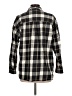 Universal Thread Plaid Black Long Sleeve Button-Down Shirt Size L - photo 2