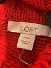 Ann Taylor LOFT Red Poncho Size XS - Sm - photo 7