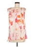 CALVIN KLEIN JEANS 100% Polyester Pink Sleeveless Blouse Size M - photo 1