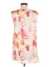 CALVIN KLEIN JEANS 100% Polyester Pink Sleeveless Blouse Size M - photo 2