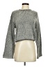 Divided by H&M 100% Acrylic Metallic Gray Pullover Sweater Size XS - photo 1