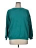 Jennifer Moore Teal Sweatshirt Size XL - photo 1