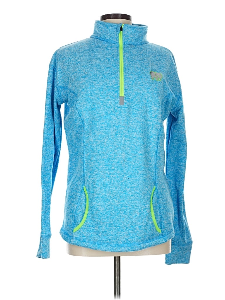 Pre-owned Ivory Ella Fleece Jacket In Blue