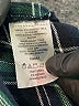Ann Taylor LOFT 100% Rayon Plaid Green Long Sleeve Blouse Size S - photo 8