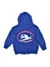 Rabbit Skins Blue Zip Up Hoodie Size 4 - photo 2