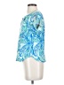 Lilly Pulitzer Blue Short Sleeve Blouse Size S - photo 5