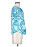 Lilly Pulitzer Blue Short Sleeve Blouse Size S - photo 4
