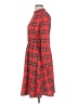 Shein Plaid Red Casual Dress Size 12 - photo 5