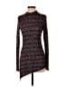 Everleigh Burgundy Brown Long Sleeve Turtleneck Size XS - photo 1