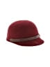 Janie and Jack 100% Polyester Burgundy Hat Size 4 - 5 - photo 1